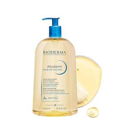 Bioderma Atoderm Huile De Douche Ultra-Nourishing Anti-Irritation Cleansing Oil 1 L
