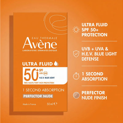 Avene Ultra Fluid Perfector Nude Sunscreen SPF 50+