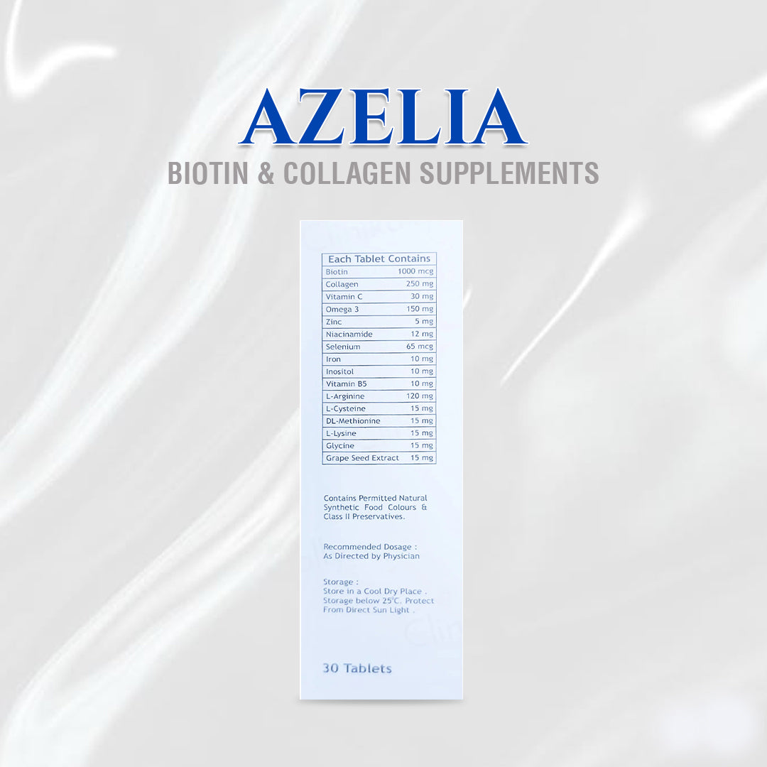 Azelia Biotin & Collagen Supplements