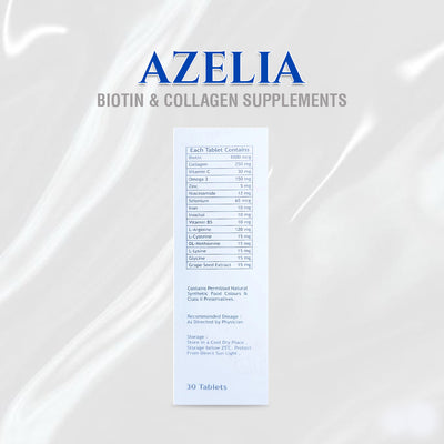 Azelia Biotin & Collagen Supplements