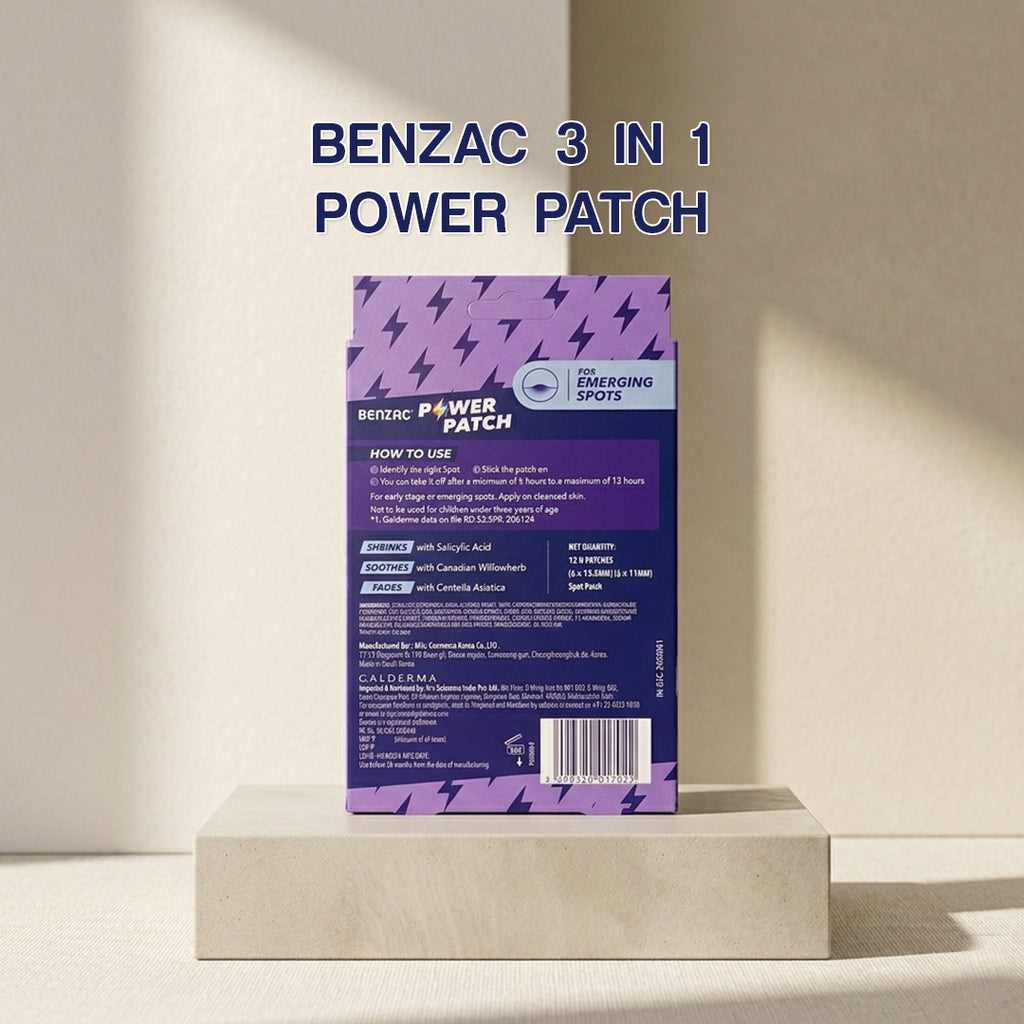Benzac 3-In-1 Power Patch