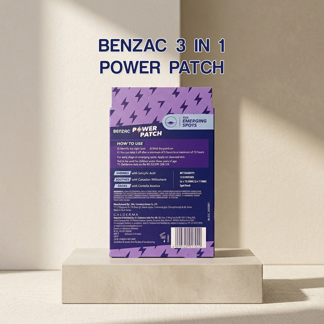Benzac 3-In-1 Power Patch