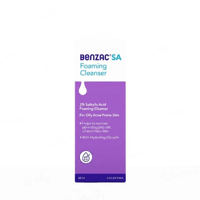Benzac SA 2% Salicylic Acid Foaming Cleanser