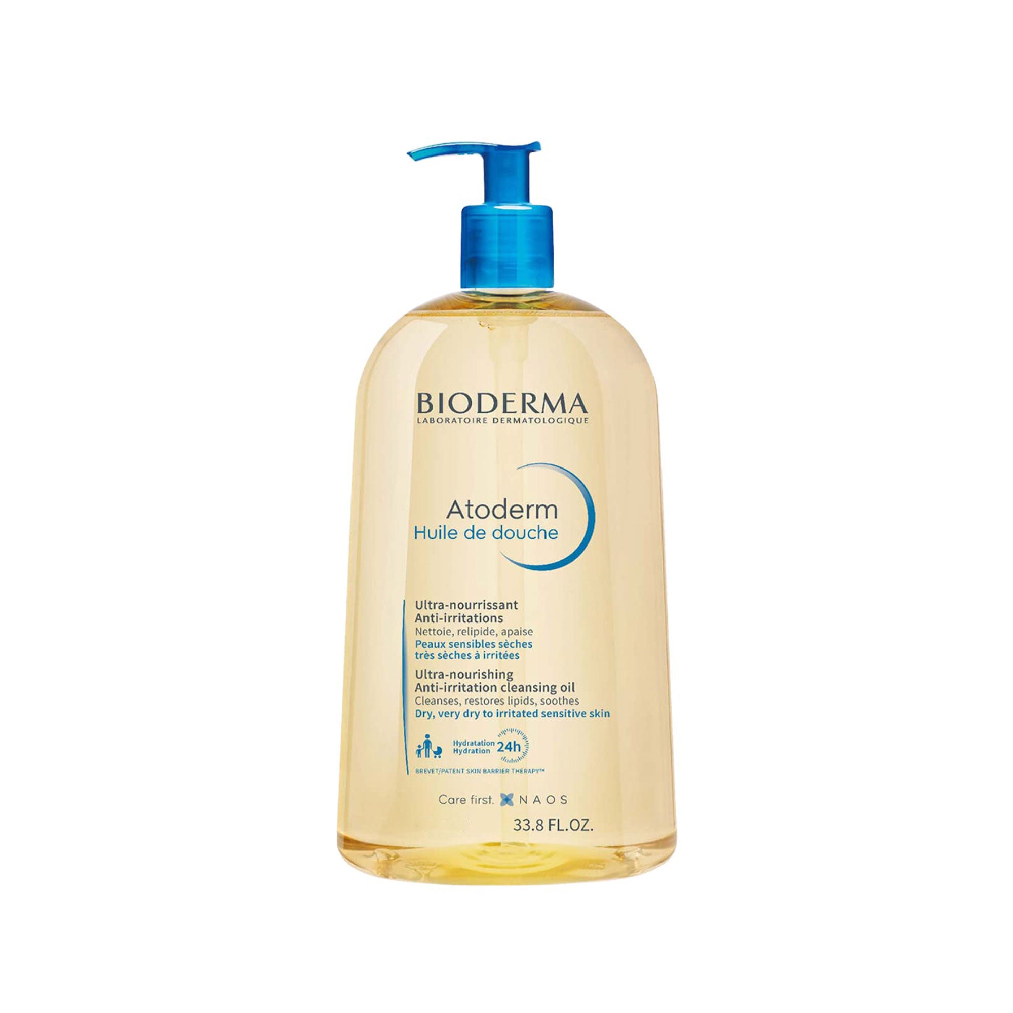 Bioderma Atoderm Huile De Douche Ultra-Nourishing Anti-Irritation Cleansing Oil 1 L