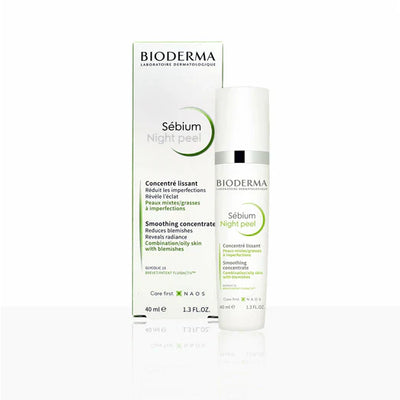 Bioderma Sebium Night Peel Smoothing Concentrate | Reduces Spots & Blemishes