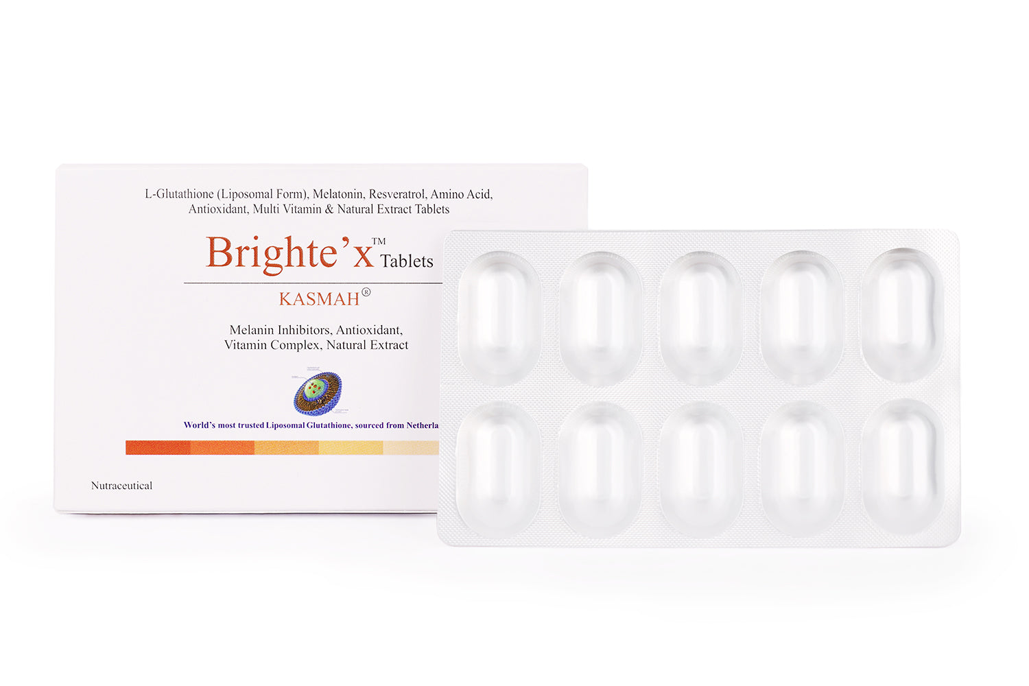 BrighteX – Premium Liposomal Glutathione for Glowing, Youthful Skin