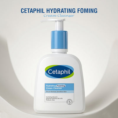 Cetaphil Hydrating Foming Cream Cleanser 236ml
