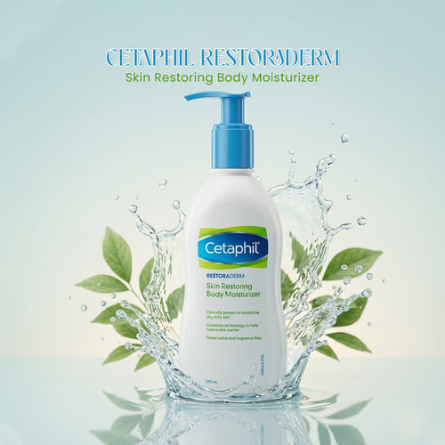 Cetaphil Restoraderm Skin Restoring Body Moisturizer | For Very Dry, Sensitive Skin