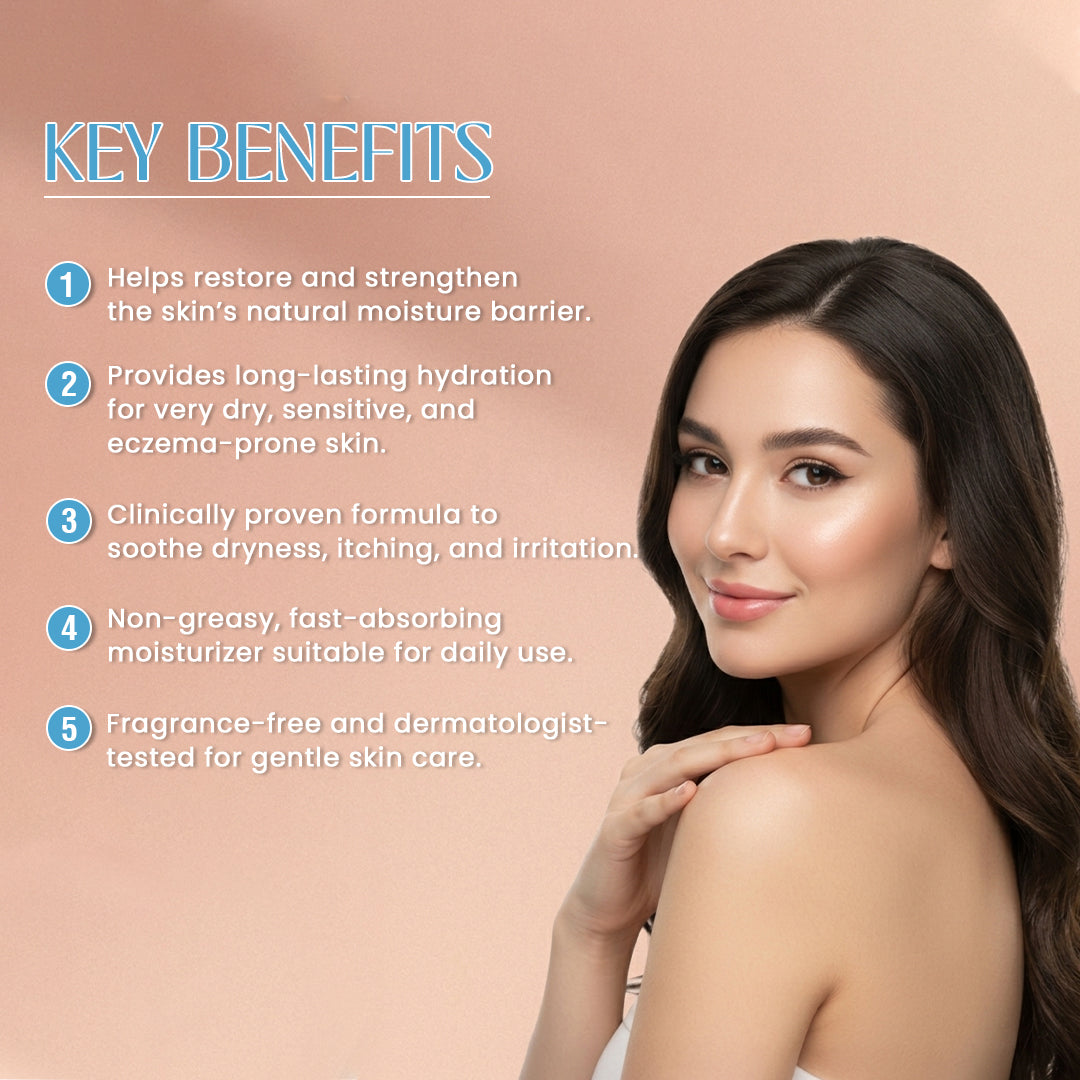 Cetaphil Restoraderm Skin Restoring Body Moisturizer | For Very Dry, Sensitive Skin