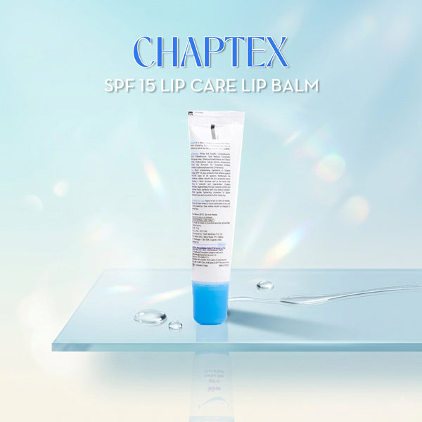 Chaptex SPF 15 Lip Care Lip Balm | Paraben-Free