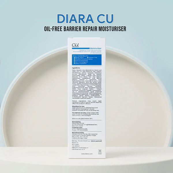 Diara CU Oil-Free Barrier Repair Moisturiser
