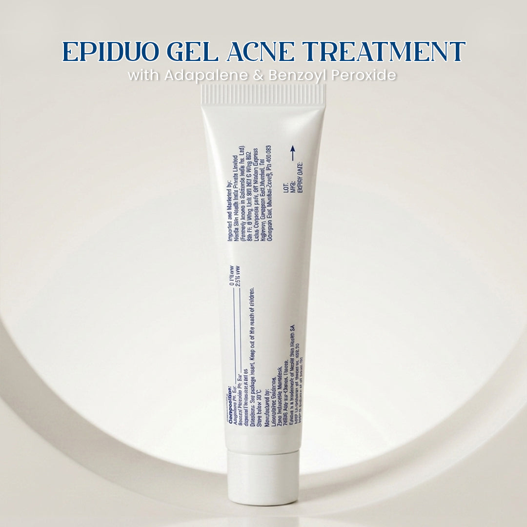 Epiduo Gel – Acne Treatment with Adapalene & Benzoyl Peroxide