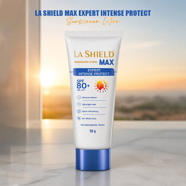 La Shield Max Expert Intense Protect Sunscreen Lotion SPF 80+ PA++++