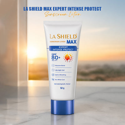 La Shield Max Expert Intense Protect Sunscreen Lotion SPF 80+ PA++++