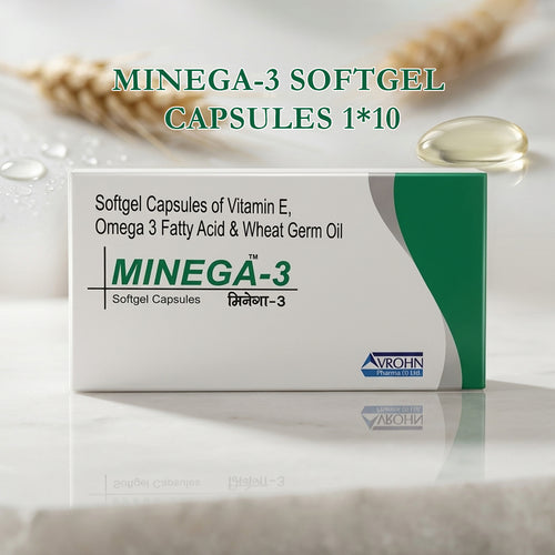Minega-3 Softgel Capsules 1*10