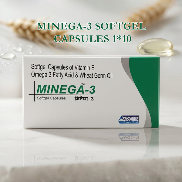 Minega-3 Softgel Capsules 1*10