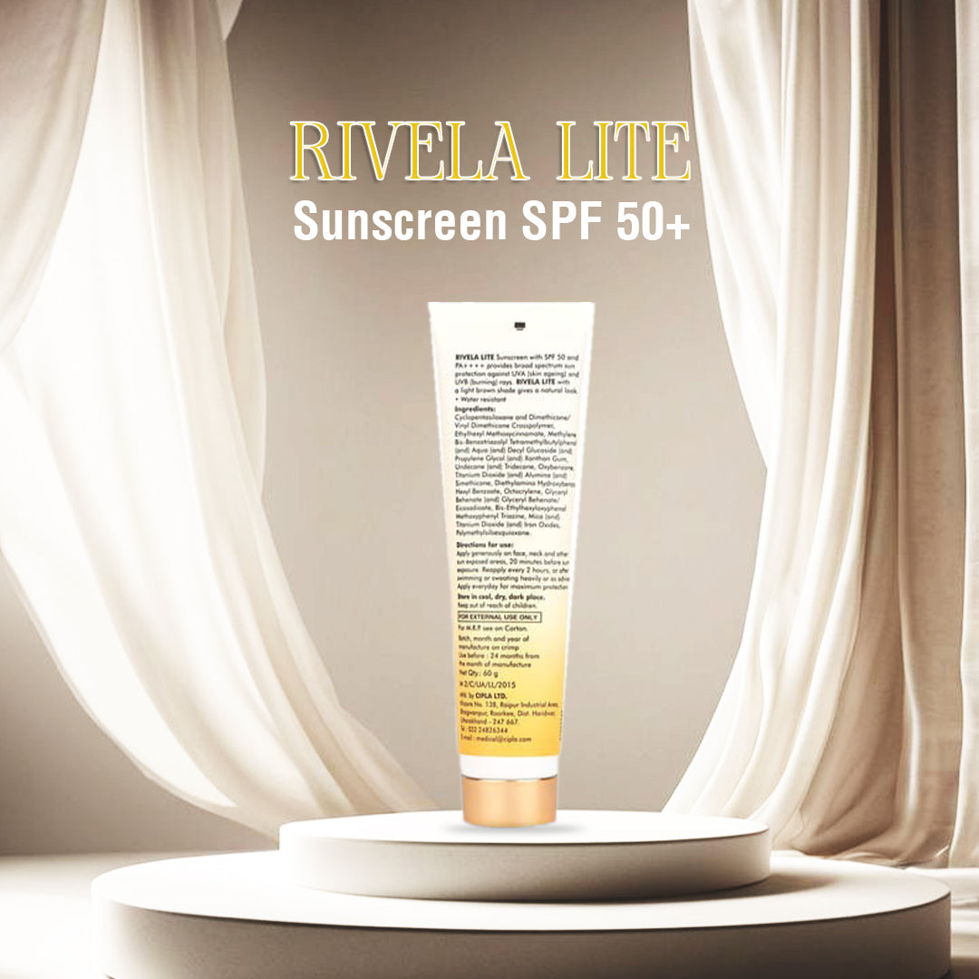 Rivela Lite Sunscreen SPF 50+