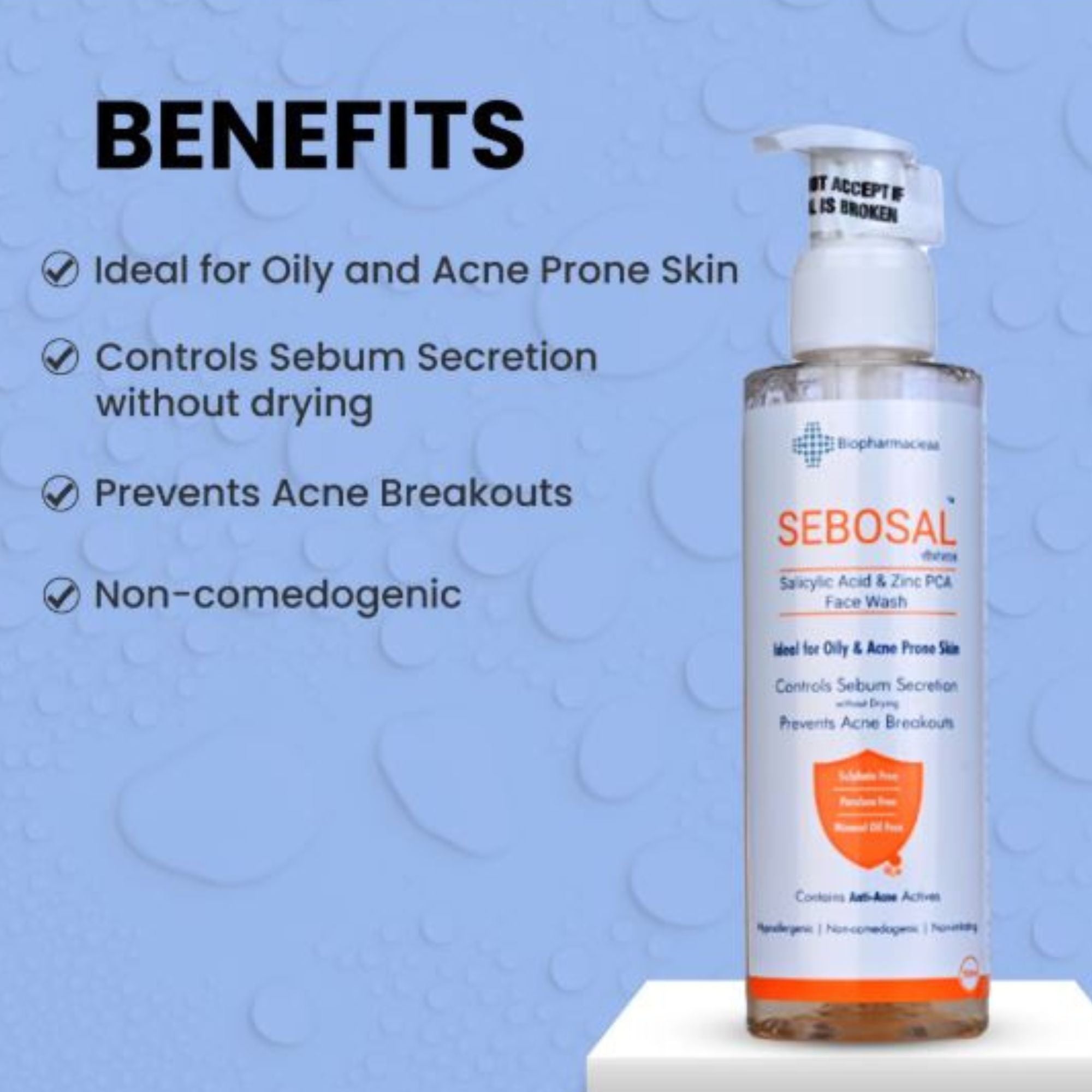 Sebosal Anti-Acne Face Wash