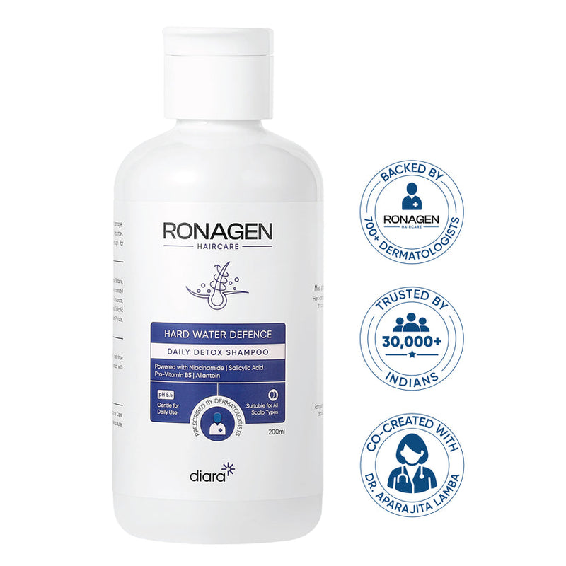 Ronagen Daily Detox Shampoo for Hard Water Defence