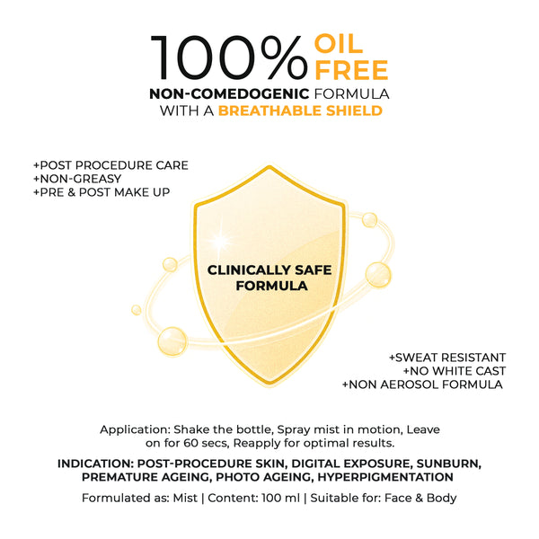 Derma Defense Spray sunscreen Skin Armor