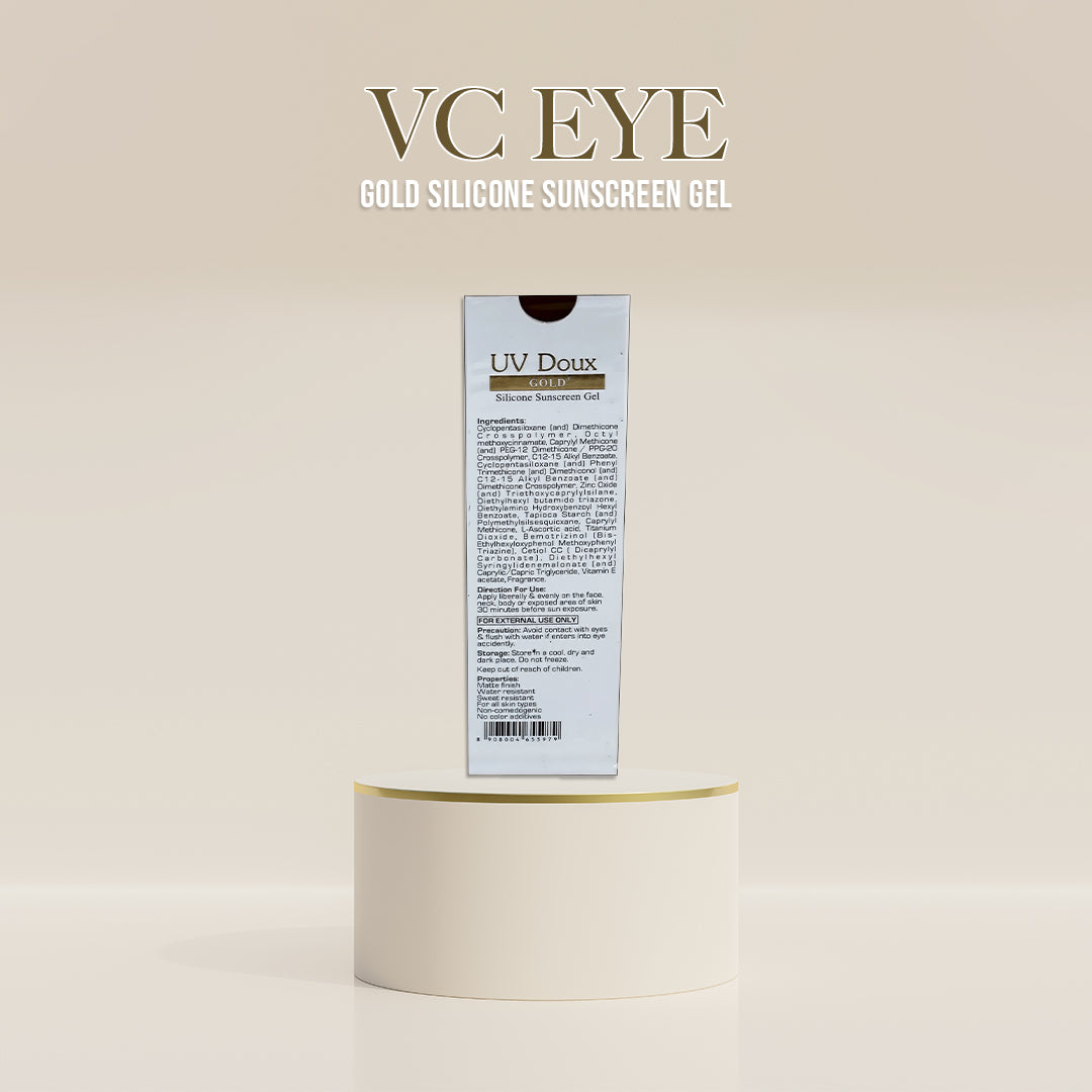 UV Doux Gold Silicone Sunscreen Gel 50 gm