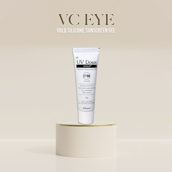 UV Doux Gold Silicone Sunscreen Gel 50 gm