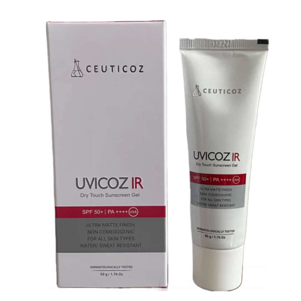 Uvicoz IR Ultra Matte Finish Dry Touch Sunscreen Gel SPF 50+ PA++++