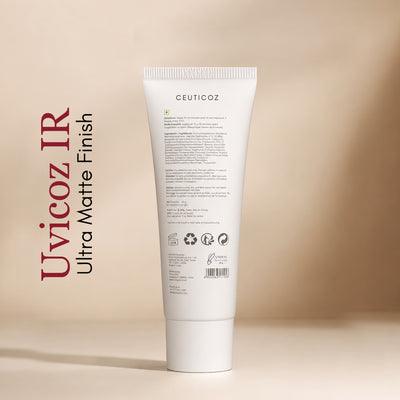 Uvicoz IR Ultra Matte Finish Dry Touch Sunscreen Gel SPF 50+ PA++++
