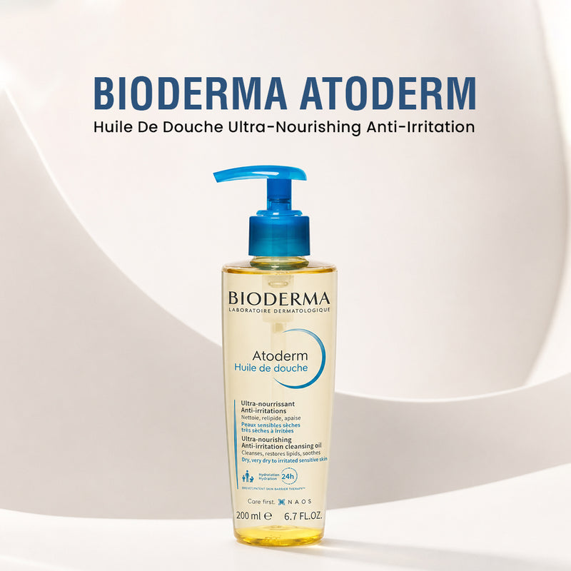 Bioderma Atoderm Huile De Douche Ultra-Nourishing Anti-Irritation Cleansing Oil